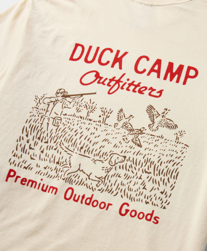 Pheasant Field T-Shirt- Ivory