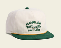 Seagull Snapback Hat- White/Green