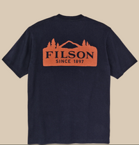 Frontier Logo T-Shirt- Night Sky/Scenic Mark