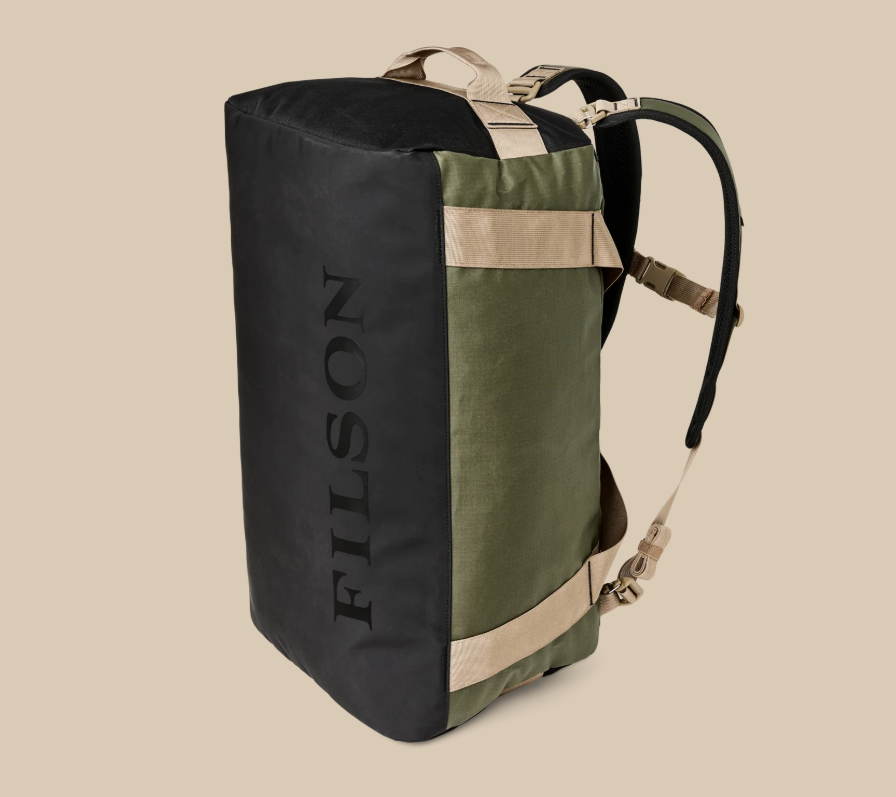 All Weather 50L Duffle- Olive/Black/Covert