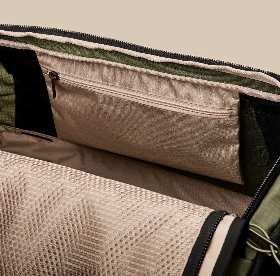 All Weather 50L Duffle- Olive/Black/Covert