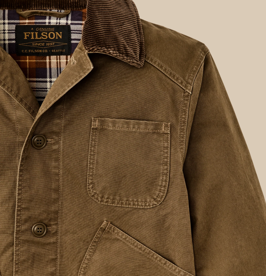 Canvas Outfitter Jacket- Kangaroo