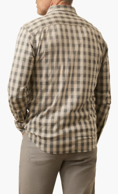 Coastline Knit Shirt- Valley Grounds Plaid