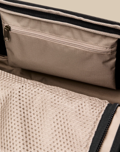 All Weather 40L Duffle Bag- Black/Covert