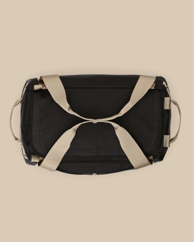 All Weather 40L Duffle Bag- Black/Covert