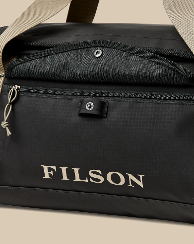 All Weather 40L Duffle Bag- Black/Covert