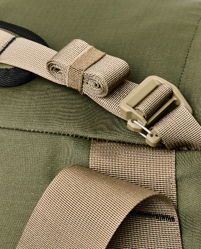 All Weather 40L Duffle Bag- Olive/Black/Covert