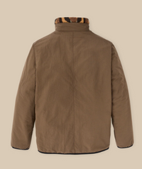 Reversible Pile Fleece Jacket- Brown/Night Camp