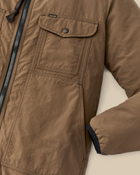 Reversible Pile Fleece Jacket- Brown/Night Camp