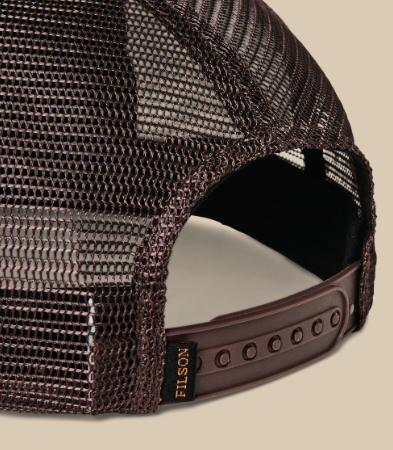 Scenic Patch Trucker Mesh Hat- Redwood