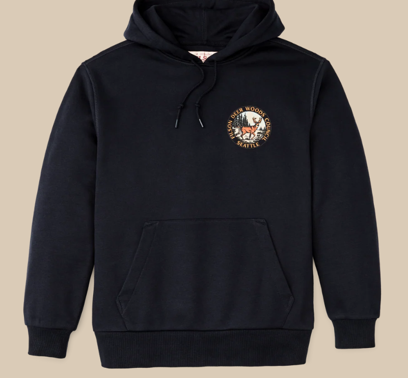 Prospector Buck Graphic Hoodie- Night Sky