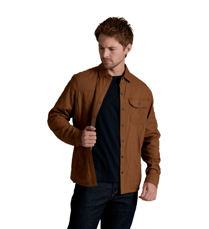 The One Shirt-Jac- Saddle Brown
