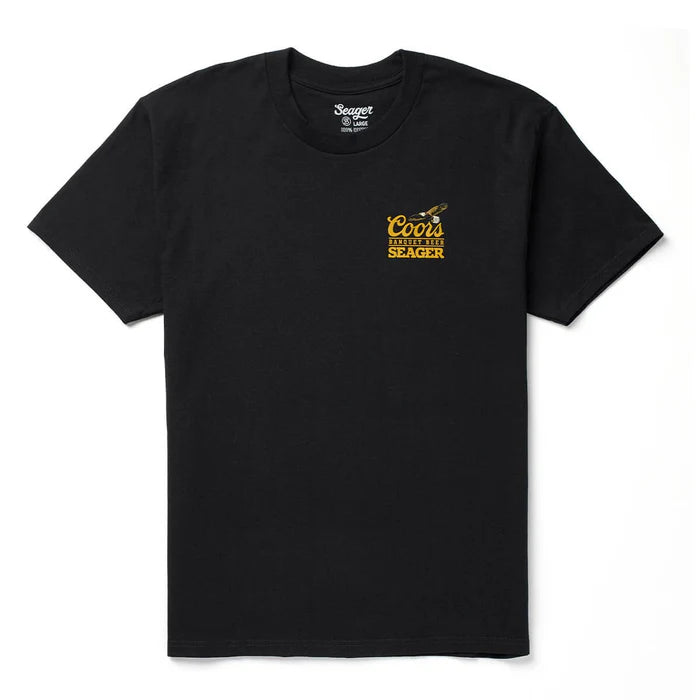 Seager X Coors Banquet Preserve T-Shirt- Black