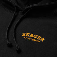 Sportsman Hoodie- Black
