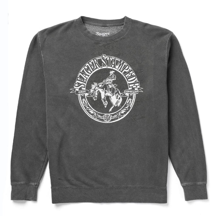 Stampede Premium Crew- Pigment Black