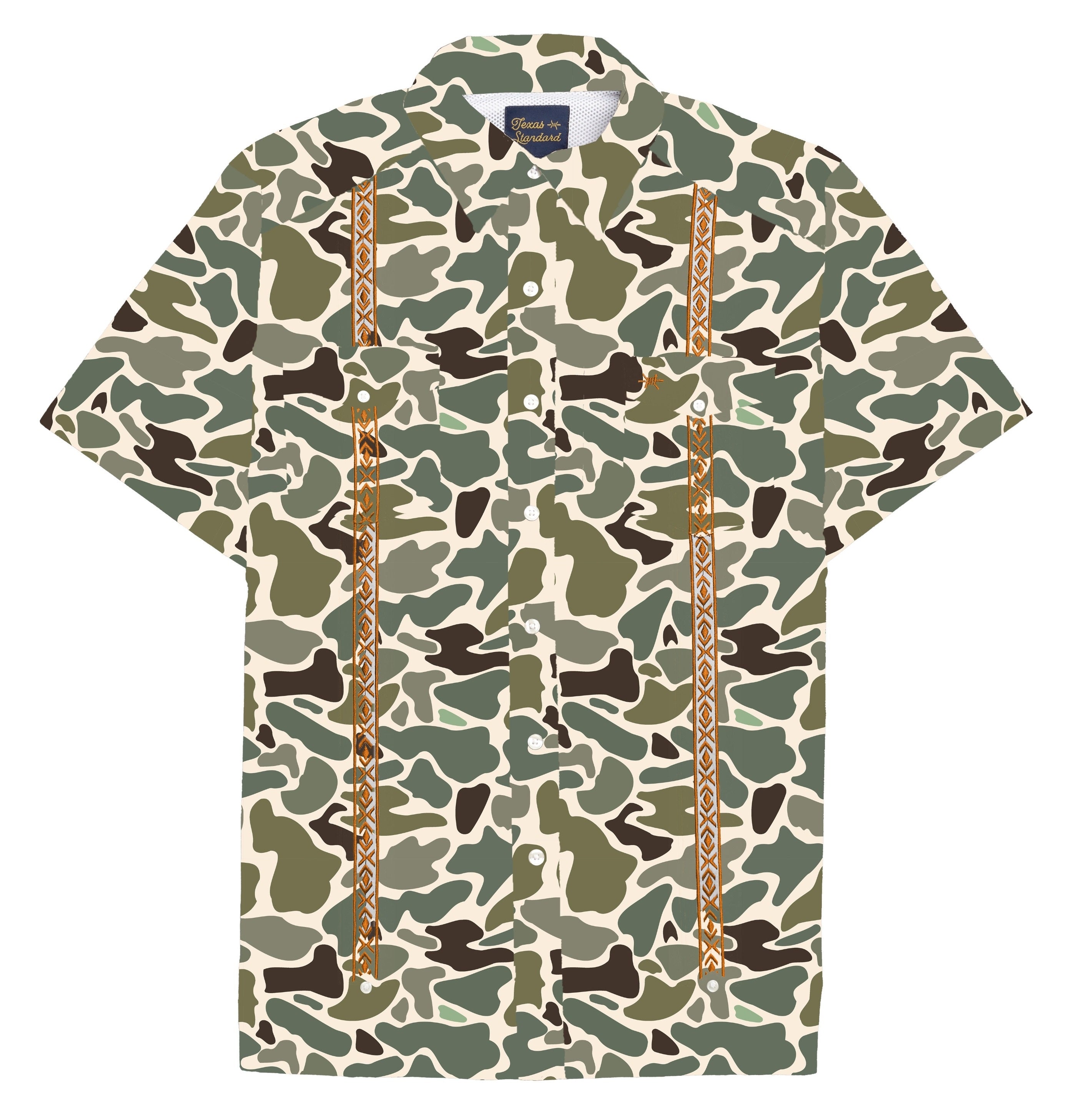 Guayabera Libre - Tejas Camo