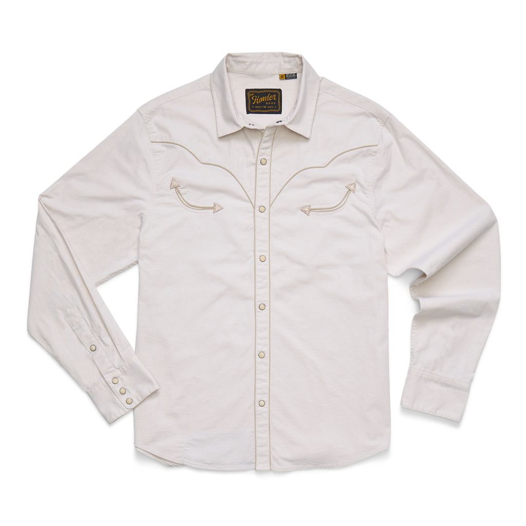 Broncbuster Long Sleeve Snapshirt- Prairie Dust