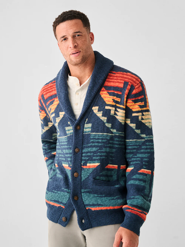 Thunder Voice Eagle Cardigan