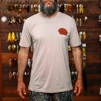 Trout Built T-Shirt- Sand