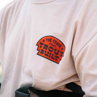 Trout Built T-Shirt- Sand