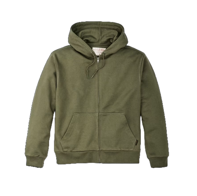 Prospector FZ Hoodie- Olive Drab Green