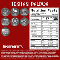 Teriyaki Balboa Beef Jerky