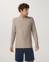 Long Sleeve Strato Tech Tee - Acorn Heather