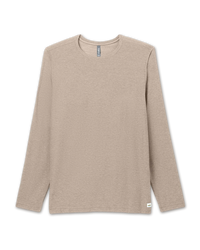 Long Sleeve Strato Tech Tee - Acorn Heather