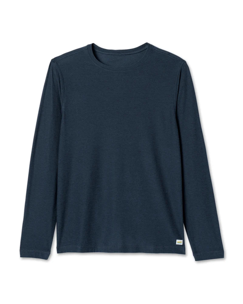 Long Sleeve Strato Tech Tee - Navy Heather