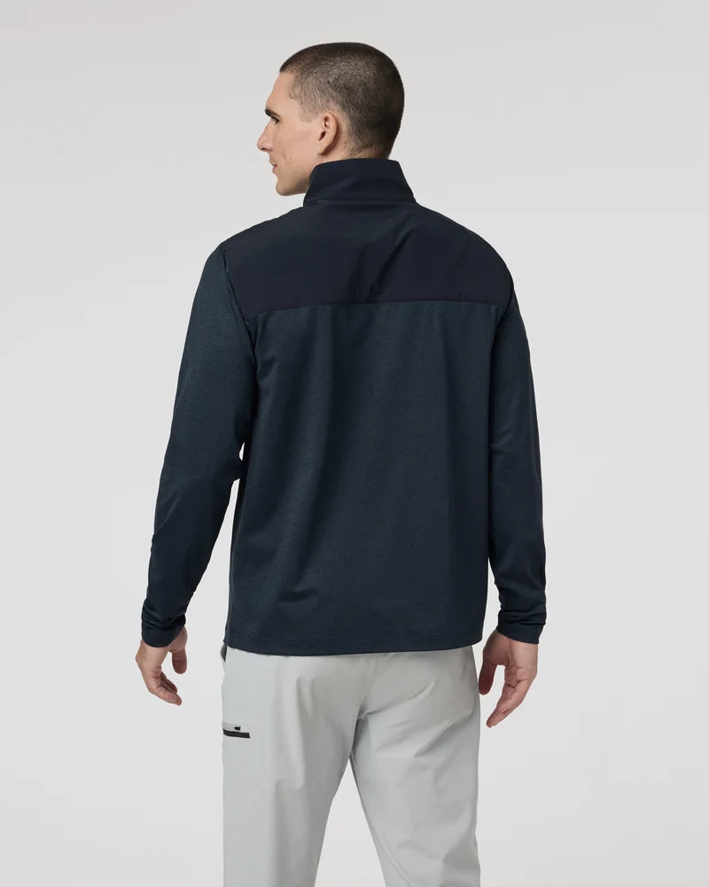 Sunday Element 1/2 Zip - Ink Heather