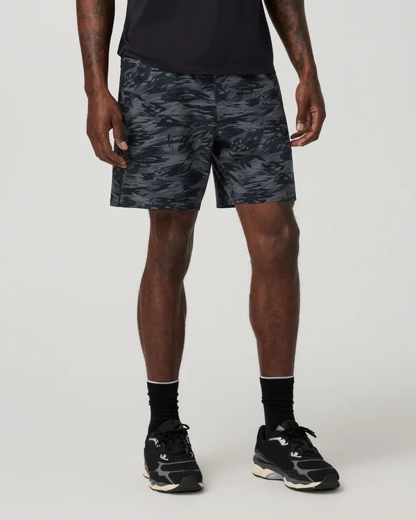 Banks Session Short UnLined 7" - Black Riptide Camo