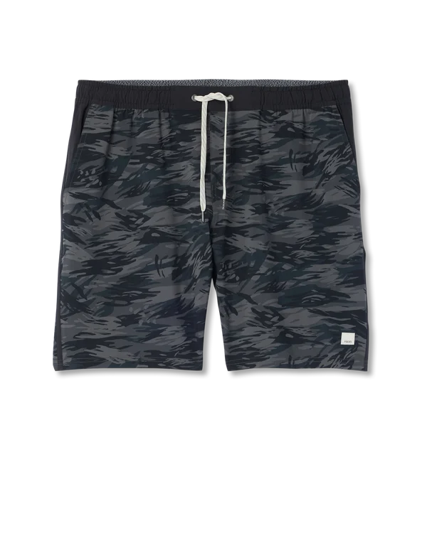 Banks Session Short UnLined 7" - Black Riptide Camo