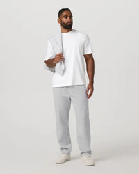 Seaside Straight Leg Sweatpant 30" - Light Heather Grey