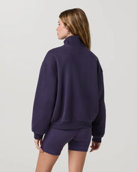 Women's Restore Oversized Half Zip - Velvet Violet