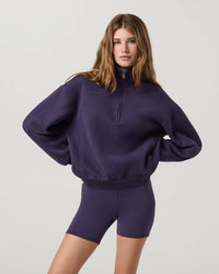 Women's Restore Oversized Half Zip - Velvet Violet
