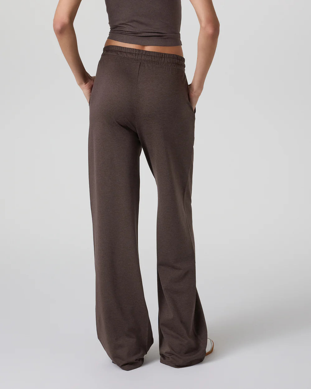 Women's Halo Essential Wideleg - Java Heather