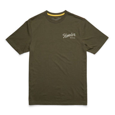 Howler Posse T-Shirt- Dark Olive