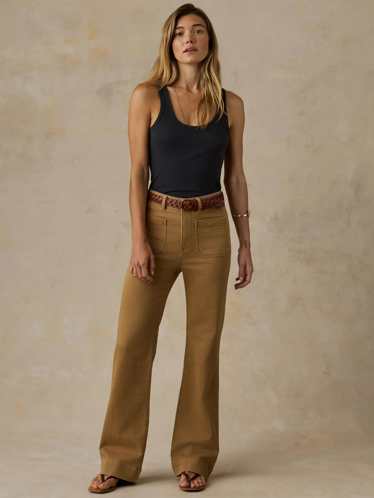 Stretch Terry Patch Pocket Pant