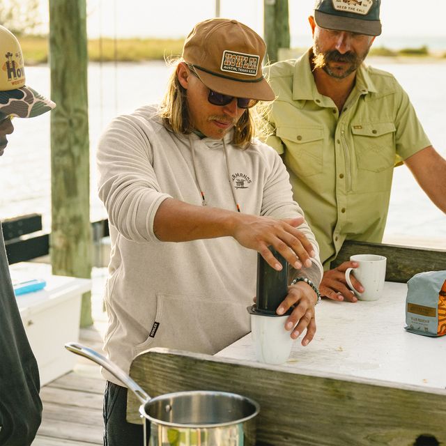 Surfbird Terrycloth Hoodie- Sand