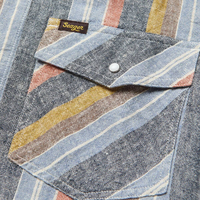 The Whippersnapper- Washed Stripe Navy