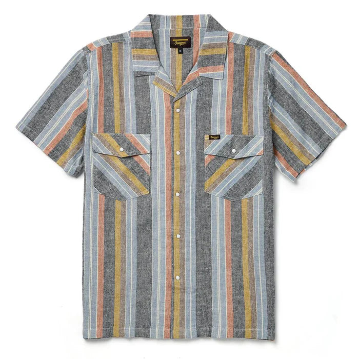The Whippersnapper- Washed Stripe Navy