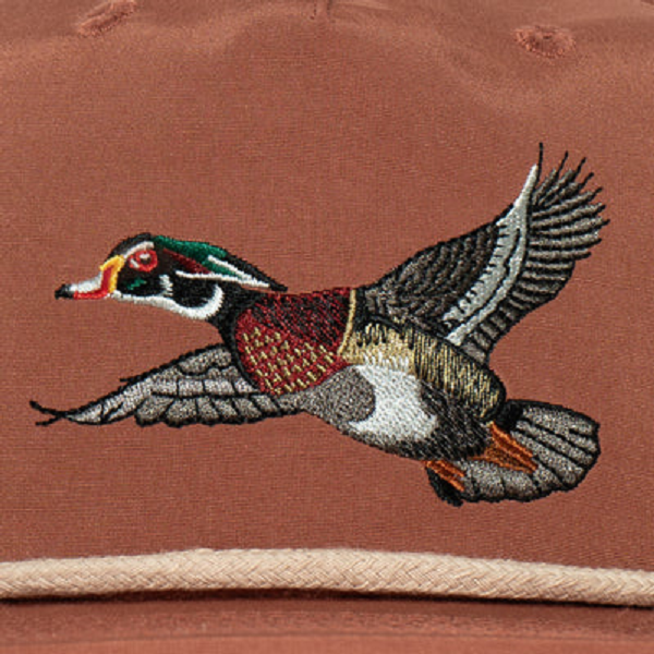 Wood Duck Hat- Dust Brown