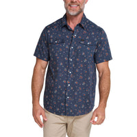 H Bar B Snapshirt- Bouquets Midnight