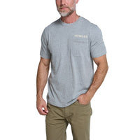 Posse's Return Pocket T-Shirt- Grey Heather