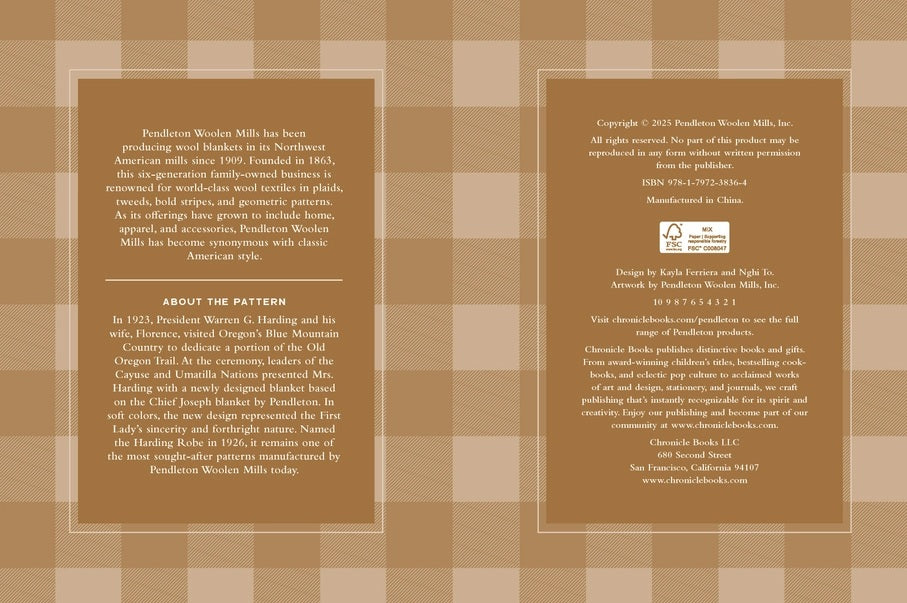 Pendleton Textured Lined Journal