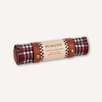 Pendleton Chess & Checkers Set -Red/Black Check