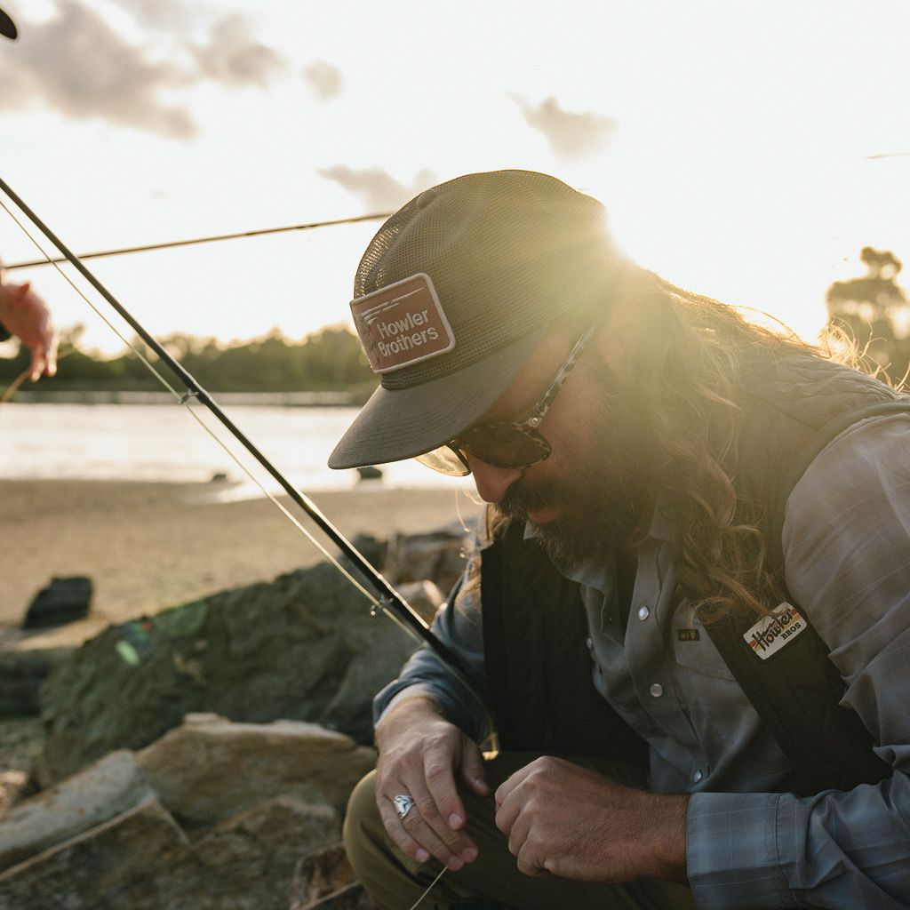 Feedstore Snapback Hat- Parrot Patrol: Brown