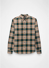 Dolberg Long Sleeve Flannel Shirt- Almond