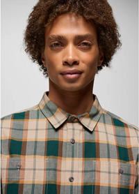 Dolberg Long Sleeve Flannel Shirt- Almond