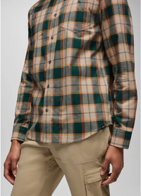 Dolberg Long Sleeve Flannel Shirt- Almond
